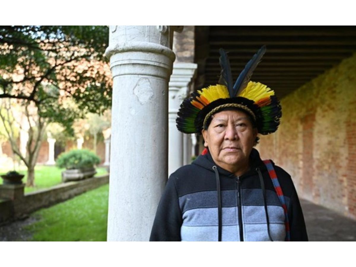 Brazilian Yanomami Indigenous Leader Meets With Pope Francis