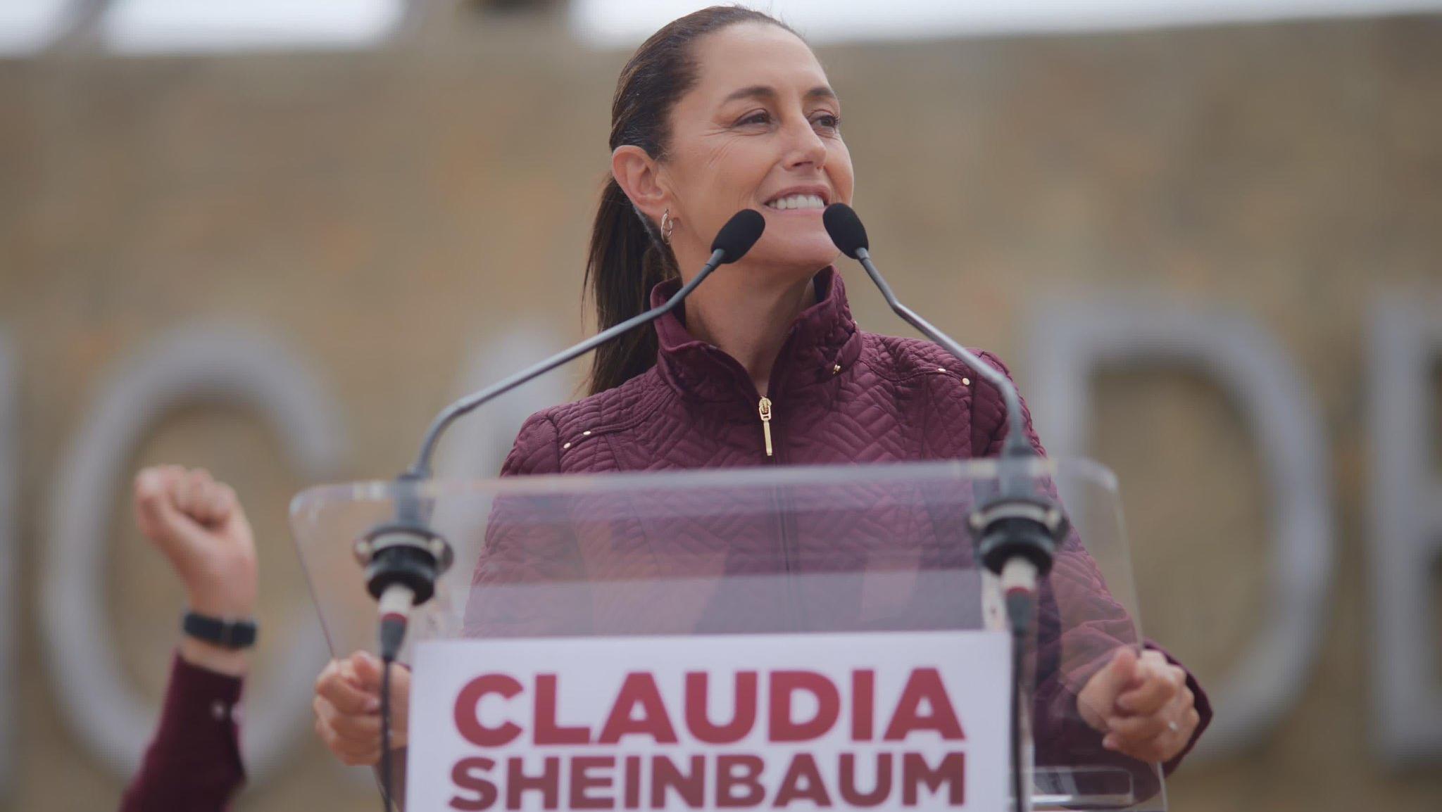 Sheinbaum leads the polls for the next June, 2 presidential elections.