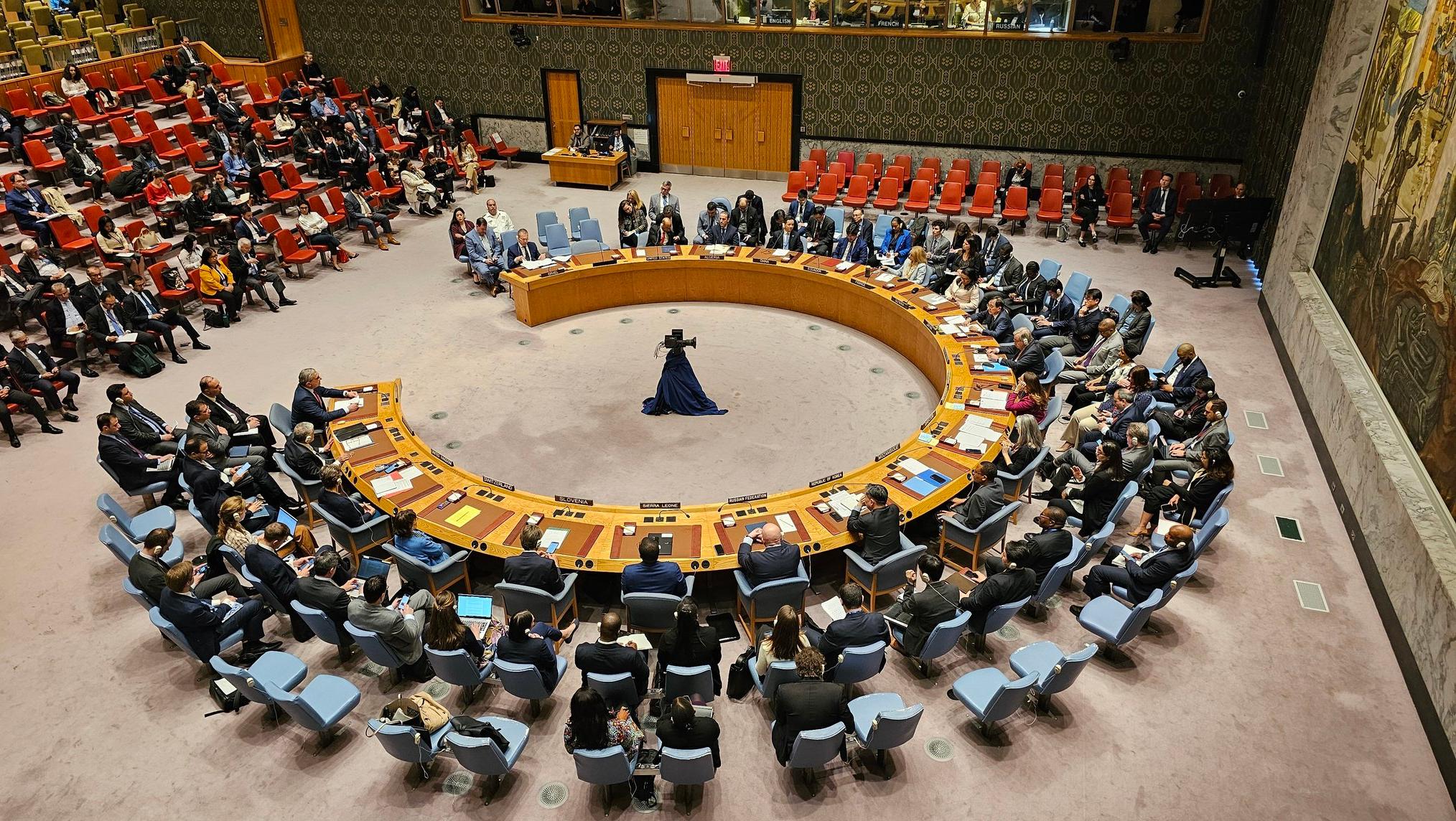 This Sunday, the United Nations Security Council met to discuss the Iranian yesterday attack.