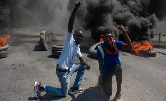 Violence in Haiti amid negotiations for a Presidential Transition Council. Apr. 15, 2024.