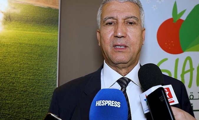  Moroccan Minister of Agriculture, Fisheries and Rural Development, Mohamed Sadiki. Apr. 23, 2024. 