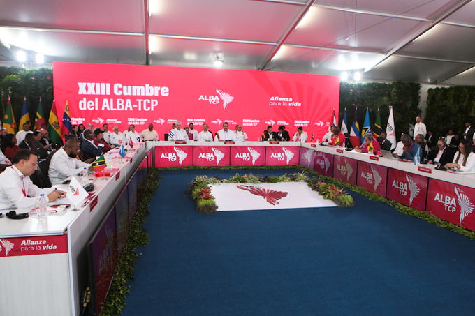 Heads of State at ALBA-TCP summit, April 24, 2024