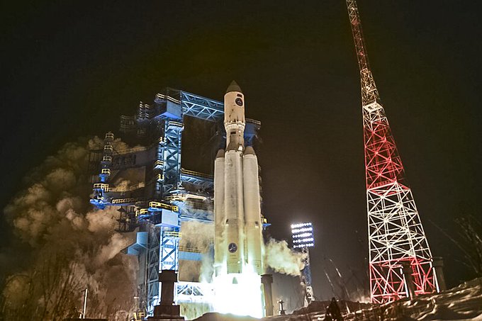 Russian Heavy-lift Rocket: Angara A5, April 25, 2024