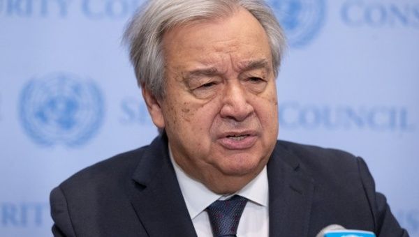 Antonio Guterrez, United Nations Secretary-General, April 30, 2024