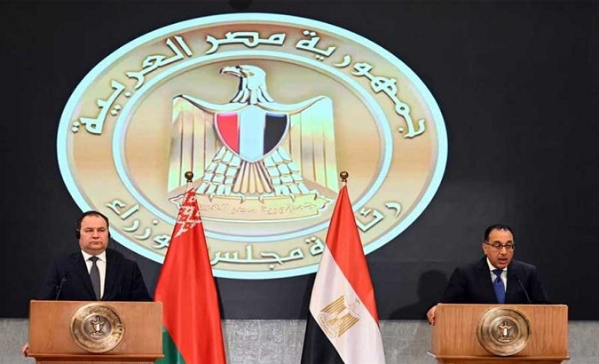 The signing ceremony was held in Egypt's new administrative capital with the attendance of Egyptian Prime Minister Mostafa Madbouly and his Belarusian counterpart Roman Golovchenko. Mar. 1, 2024.