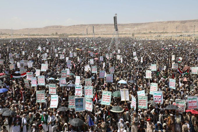 People of Yemen expressing his support to Palestine, May 3, 2024