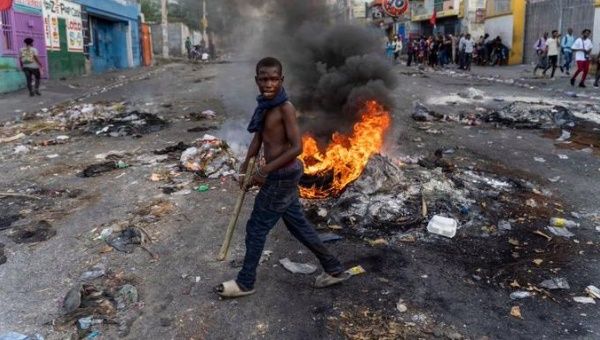 Illustrative image. Violence unleashed in the streets of Haiti  due political crises.