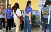 Citizens vote at La Salle High School, Bella Vista, Panama, May 5, 2024.