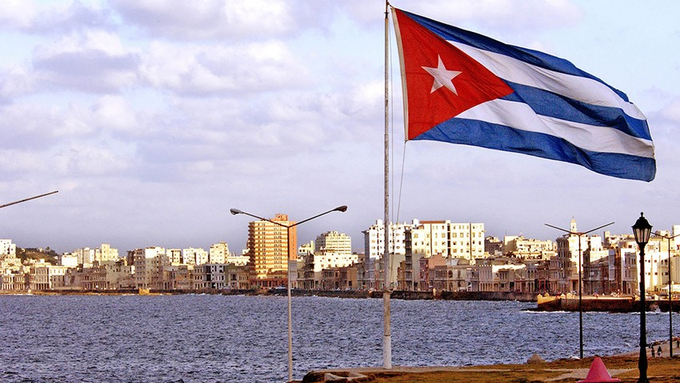 Landscape of the Havana boardwalk.