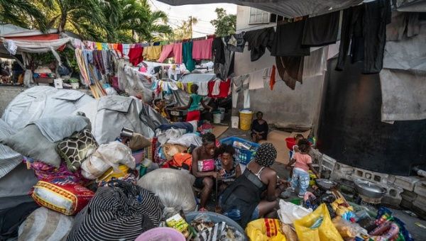Haitians livig in the poverty, May 2024