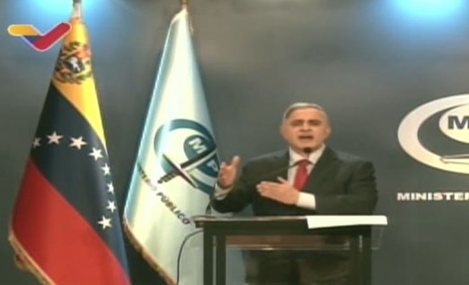 Venezuelan Attorney General Tarek William Saab, May 7, 2024.
