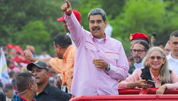 Venezuelan President Nicolas Maduro in Tocopero, May 7, 2024.