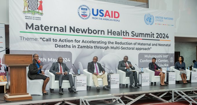 Summit in Zambia about the Neonatal Health, May 10, 2024