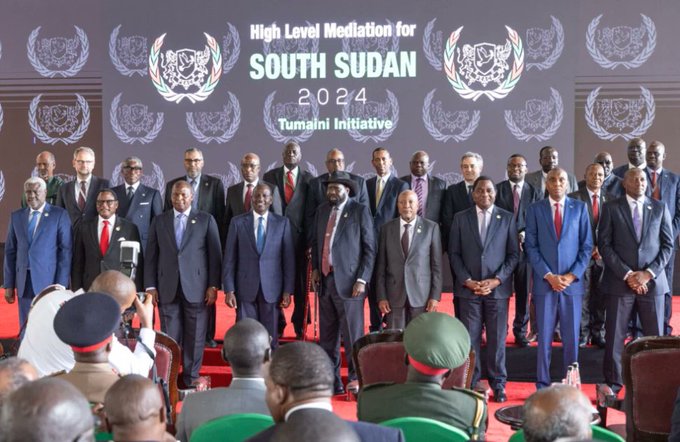 Peace summit for the peace in South Sudan, May 10, 2024