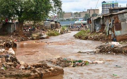 Muddy areas are areas prone to cholera, May 2024