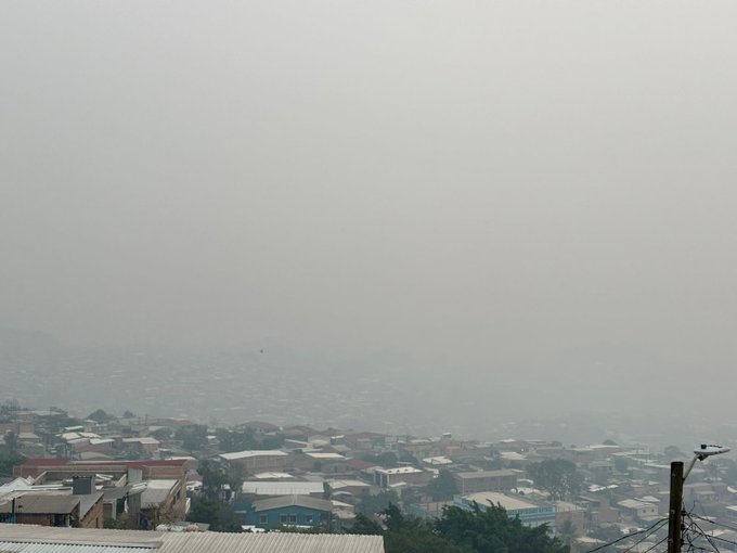 Atmospheric Layer Smoke Honduras, May 20, 2024