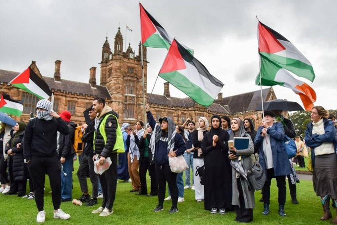 Pro-Palestine protests in Australia, May 2024