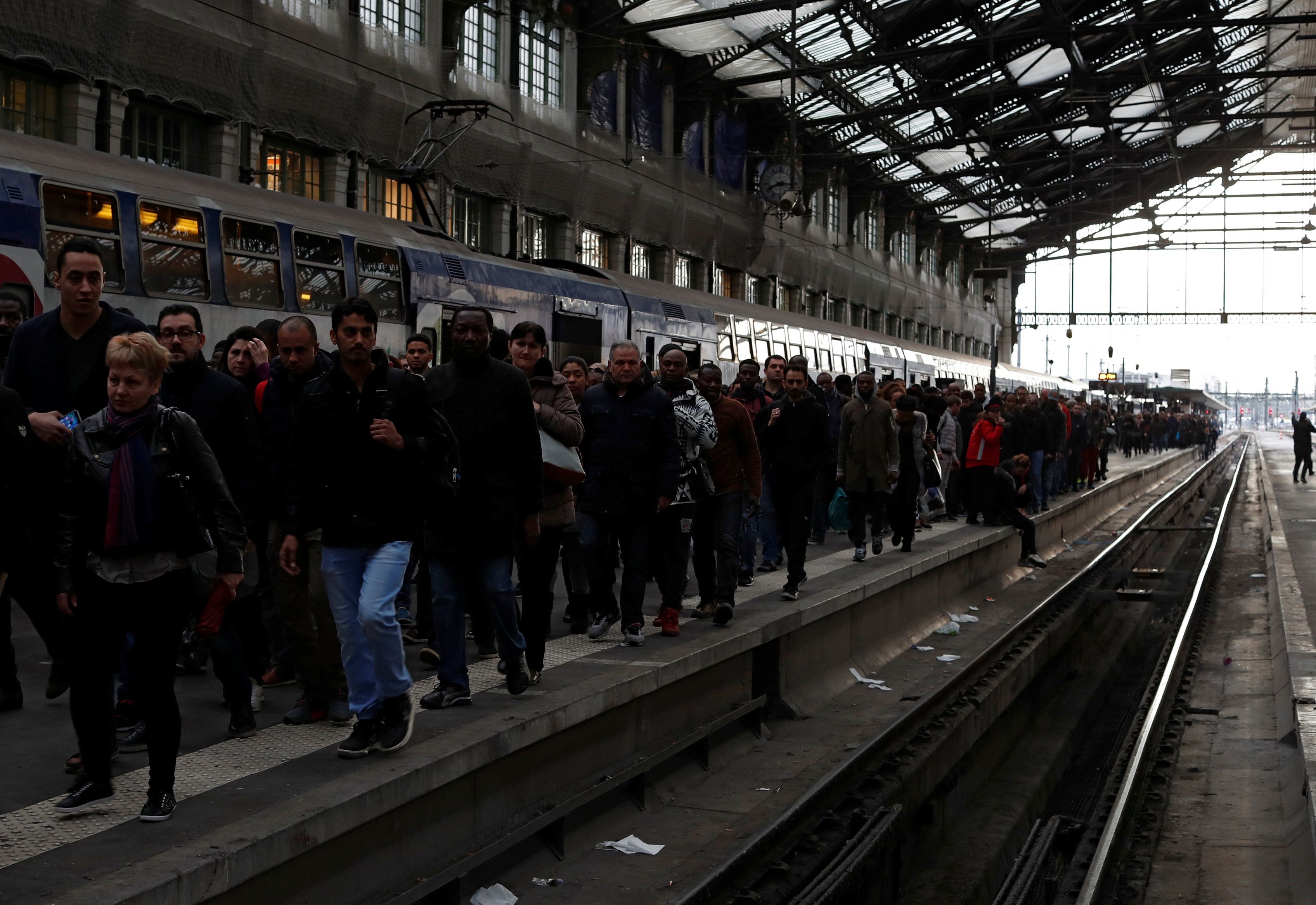 France Crippled as Thousands Join 'Black Tuesday' Railway Strikes